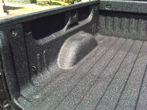 Black Longbed Checy Silverado Bedliner